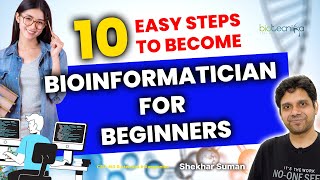 10 Easy Steps For Beginners To Start a Career in Bioinformatics bioinformatics career [upl. by Roslyn]