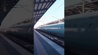 Unbelievable Speed Shinkansen Bullet Train at Full Throttle ⚡  Subscribe For More viral train [upl. by Odnumde]