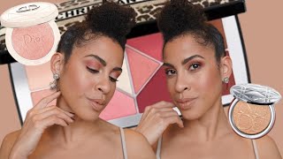 DIOR  Mitzah Palette Demo  Highlighter Comparisons  Alicia Archer [upl. by Clyde]