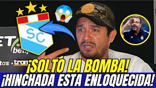 🔴💥¡LANZÓ LA BOMBA ¡NO PUEDO CREER LO QUE DIJO ¡AGITÓ LOS HINCHAS SPORTING CRISTAL HOY [upl. by Novahs]