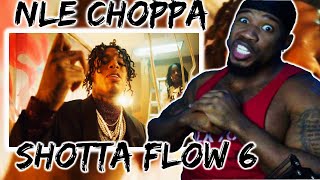 1ST LISTEN TO NLE CHOPPA  SHOTTA FLOW 6  GOTTA SEE WHAT THE KIDS LISTENING TO LOL [upl. by Ynohtona]