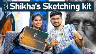 WE ARE LAUNCHING OUR Shikhas Sketching Kit  Artist Shikha Sharma [upl. by Eddana]