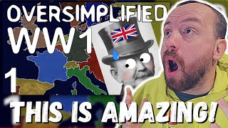 WATCHING OverSimplified for the FIRST TIME WW1  Oversimplified Part 1 REACTION [upl. by Meghan]