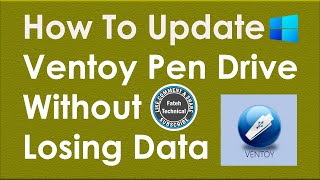 How To Update Ventoy Pen Drive Without Losing Data [upl. by Marguerita]