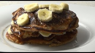 Bananen Pancakes  Vegan  Zuckerfrei [upl. by Cline]