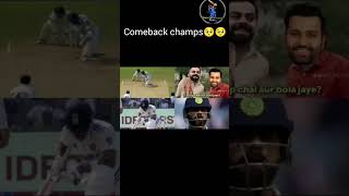 COMEBACK CHAMPS🥺🥺viralshortviratkohli indianbatsmanrohitsharma indancricketsubcribeteamindia [upl. by Nitsug559]