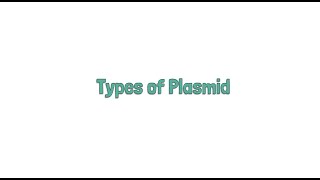 Different Types of Plasmid [upl. by Yeroc681]