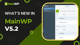 Whats New in MainWP v52 Key Updates amp Improvements [upl. by Inalaeham]