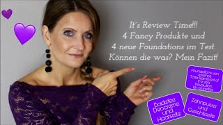 It´s Review Time I 4 fancy Produkte  4 Foundations im Test  mein Fazit by meloflori [upl. by Virginia998]