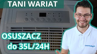 🆃🅴🆂🆃  Recenzja wydajnego osuszacza powietrza Warmtec ODT 35 [upl. by Charil]