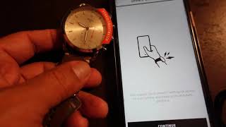 FOSSIL HYBRID SMARTWATCH UNBOXING AND SETTING UP [upl. by Linc]