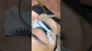 ASMR  Lash Extension Refill 3 week retention lashextensions lashes lashtech lashtips asmr [upl. by Elysia]