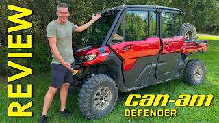 2024 CanAm Defender MAX Limited HD10 Review  Perfect Second Car Solution [upl. by Aneerehs]