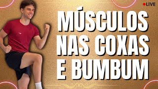 🔴 Músculos durinhos nas coxas e bumbum  Combate flacidez  Henrich Lima [upl. by Jerman]