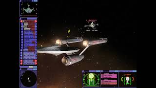 TOS Federation Fleet vs Romulan Fleet  Remastered v12  Star Trek Bridge Commander [upl. by Asa]