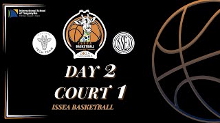 Day 2 Court 1  ISSEA Basketball 2024 IST [upl. by Anurb]