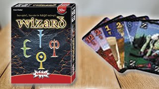 WIZARD Kartenspiel  Spielregeln TV Spielanleitung Deutsch  Amigo [upl. by Farland]