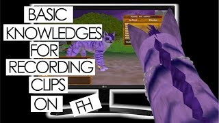 Basic Knowledges For Recording Clips On FH For Beginners [upl. by Kingston463]