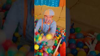 Blippi JUMPS IN THE BIGGEST BALL PIT Countdown shorts blippi [upl. by Sidnee738]