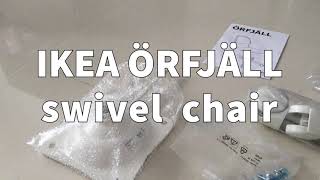 Assembling an IKEA Orfjall Swivel Chair [upl. by Inverson]