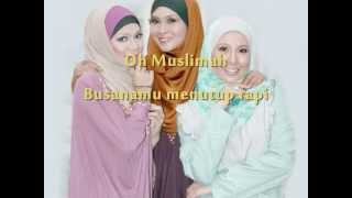 MuslimahFitri Widjayanti Lirik Video [upl. by Germano]