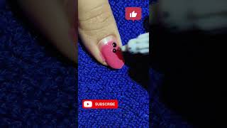 Easy nail art design 💅youtubeshorts naildesigns viralvideo nails trending easynailsyoutube [upl. by Nnayllehs993]