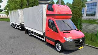 Euro Truck Simulator 2  MercedesBenz Sprinter 316 CDI [upl. by Ailgna]