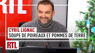 Cyril Lignac  soupe de poireaux et pommes de terre [upl. by Inoek]