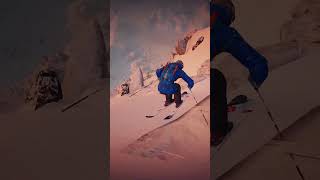 Subscribe pls 😊 snowski sad steep skiing snowboard snowboardaddiction steepskiing [upl. by Tomi650]