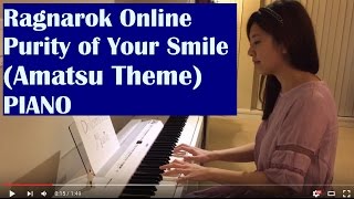 Ragnarok Online OST  Purity of Your Smile Amatsu Town Piano [upl. by Esirehc]