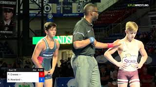 2018 USMCUSAW Cadet amp Junior GR NationalsJunior 113 Finals  Paxton Creese MN Vs Ryan Rowland [upl. by Aneris]