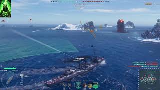 AMK420 is Live on World Of Warships Via Derzki [upl. by Nakre151]