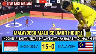 🔴MALUNYA SAMPAI UBUNUBUN SEMALAM  INDONESIA 15 VS MALAYDESH 0  AFC FUTSAL CHAPIONSSHIP 2024 [upl. by Eelidnarb]