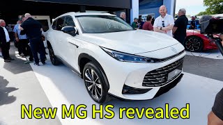 MG HS new model revealed  100km range PHEV [upl. by Hterag]