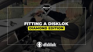 Fitting the Diamond Edition Disklok Steering Wheel Lock [upl. by Bocaj175]