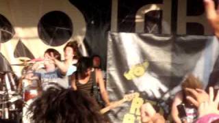 Attack Attack  Hot Grills and High Tops Stick Stickly LIVE  Warped Tour SA [upl. by Ibur]