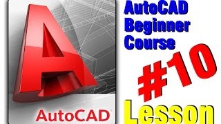 AutoCAD Beginner Course  Working with Linetype and Lineweight Lesson 10 [upl. by Murry]