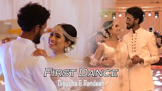 Dinusha amp Randesh  Wedding First Dance  2024 Paya Ena Sandawatha පායා එන සඳවත [upl. by Bautram526]