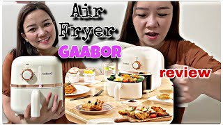 GAABOR AIR FRYER review  Sulit nga ba pag bumili ka ng AIR FRYER   Irene Nicer [upl. by Nannahs408]