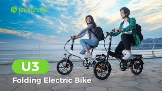 isinwheel U3 Folding EBike  Unleash Green Urban Commute [upl. by Eerb]