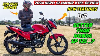 2024 All New Hero Glamour xtec Review  Legend bike of 125cc  Better Than Honda sp 125 [upl. by Malvina]