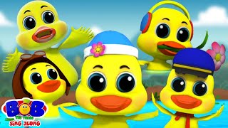 Five Little Ducks Went Swimming One Day amp More Fun Nursery Rhymes for Kids [upl. by Lemrahc216]