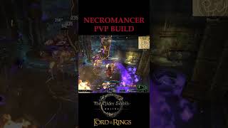 NECROMANCER ESO PVP BUILD Sauron Makes Nerfed Necro Work eso lotr esopvp shorts [upl. by Eimak]