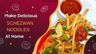 Quick amp Spicy Schezwan Noodles 🌶️ Ready in Minutes Perfect for a Flavorful Meal 🍜🔥 SchezwanNoodles [upl. by Farrington685]