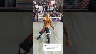 HOW TO DO THE CROSS RHODES romanreigns codyrhodes wwefigures actionfigures kidsvideo [upl. by Kirtap]