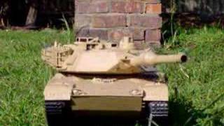 112 M1A2 Abrams w Heng Long board  HL track conversion [upl. by Ynneg980]