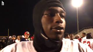 Watch Derion Kendrick reacts to monster effort that sends South Pointe back to state title game [upl. by Ajim]