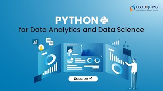 Python Programming  Data Analytics amp Data Science Session 1  360DigiTMG [upl. by Priscella]