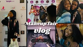 My First Abuja Makeup fair I Met LAYEFA EBITONMO Abuja Vlog [upl. by Sykleb758]