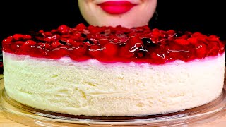 ASMR CHEESECAKE MUKBANG EATING SOUNDS [upl. by Nakashima]